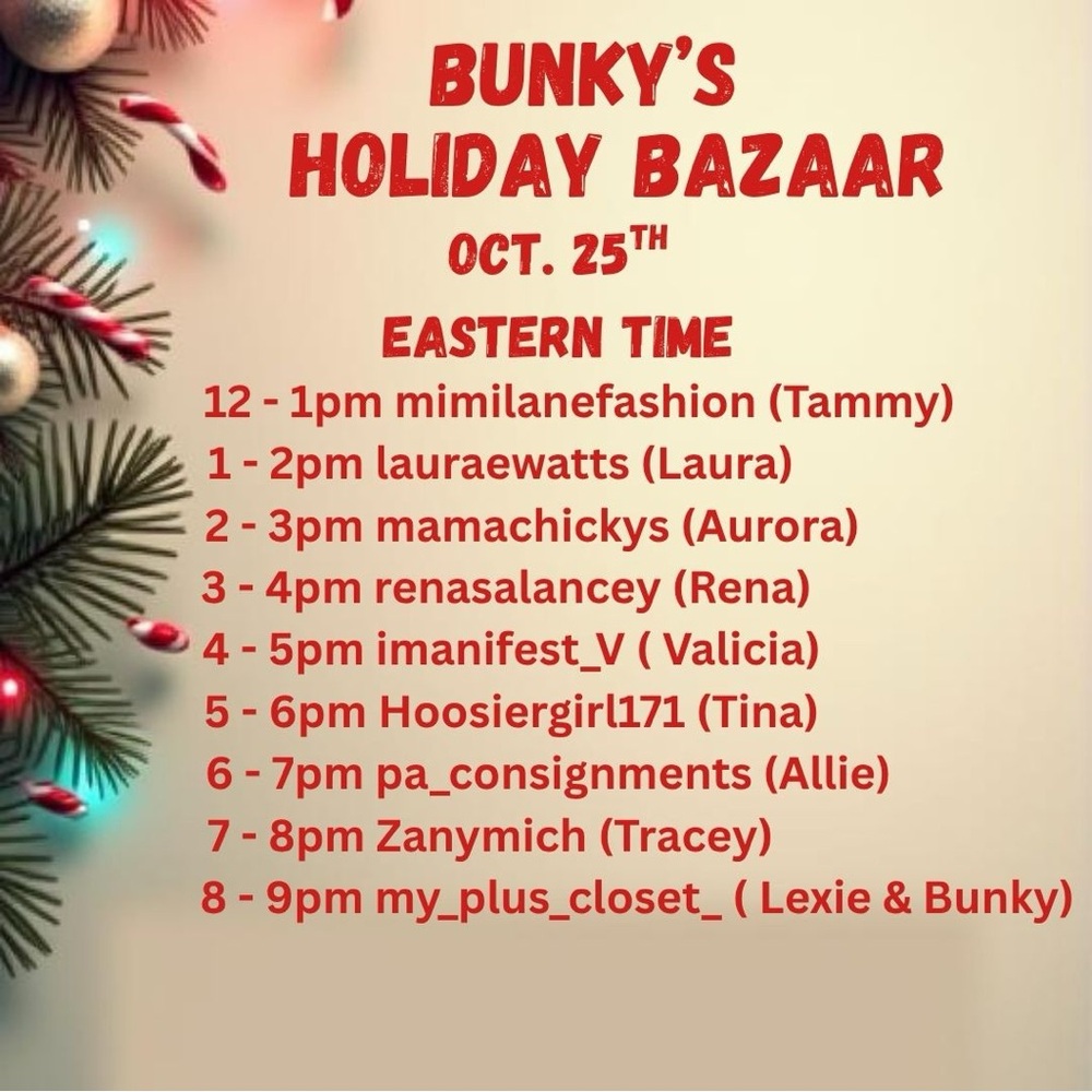 Bunky’s Holliday Bazaar Raid Train! Over $3000 worth of giveaways in 9hrs!! - Picture 2 of 2